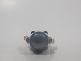1995 Geobra Playmobil Grey Hair Grey Pants White and Grey Top Medieval Soldier 2 3/4" Tall Toy Figure