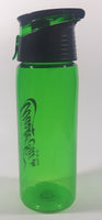 Titan Enjoy WaskeSui At The Beach Saskatchewan Resort Town 9" Tall Green Plastic Travel Drink Bottle