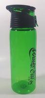 Titan Enjoy WaskeSui At The Beach Saskatchewan Resort Town 9" Tall Green Plastic Travel Drink Bottle