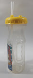 2008 Coca Cola Twentieth Century Fox Universal Studios Hollywood The Simpsons Ride 9" Tall Plastic Drink Bottle with Straw