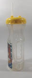 2008 Coca Cola Twentieth Century Fox Universal Studios Hollywood The Simpsons Ride 9" Tall Plastic Drink Bottle with Straw