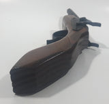 Vintage Parris 5891 Double Barrel Flint Lock Pistol Wood and Metal Replica Toy Cap Gun Made in U.S.A.