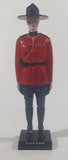 Vintage No. 205 RCMP Royal Canadian Police Mountie CANADA 8" Tall Plastic Figure Made in Hong Kong