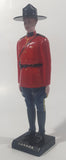 Vintage No. 205 RCMP Royal Canadian Police Mountie CANADA 8" Tall Plastic Figure Made in Hong Kong