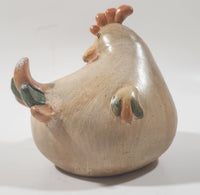 Laying Chicken Hen 5" Tall Ceramic Ornament