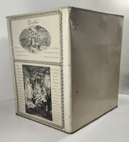 Antique Schepp's "Lili" "Lotte" "Dorothea" Metal Cake Box 14" Tall