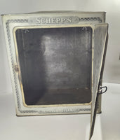 Antique Schepp's "Lili" "Lotte" "Dorothea" Metal Cake Box 14" Tall