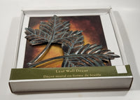 Leaf Wall Decor 9 3/4" x 10" Metal Art New in Box