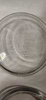 Anchor Ovenware 1036 Casserole Clear Glass Dish with Lid 5.75" 20 Oz. 145mm 590 mL