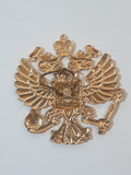 Vintage Soviet USSR Russia Imperial Eagle Hat Cap Badge Insignia