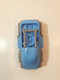 Kinder Surprise VDD05 Blue and Grey 4" Long Plastic Toy Car Vehicle with Fold Out Skis