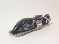 2007 Hot Wheels Police Patrol Pit Cruiser Motorcycle Black Die Cast Toy Car Vehicle