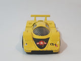 1998 Hot Wheels Flyin' Aces Sol-Aire CX-4 Yellow Die Cast Toy Car Vehicle Opening Rear Hood