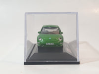 Real-X Volkswagen New Beetle Green 1/72 Scale Die Cast Toy Car Vehicle in Display Case