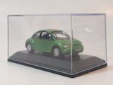 Real-X Volkswagen New Beetle Green 1/72 Scale Die Cast Toy Car Vehicle in Display Case