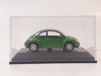 Real-X Volkswagen New Beetle Green 1/72 Scale Die Cast Toy Car Vehicle in Display Case