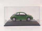 Real-X Volkswagen New Beetle Green 1/72 Scale Die Cast Toy Car Vehicle in Display Case