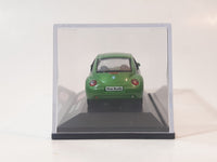 Real-X Volkswagen New Beetle Green 1/72 Scale Die Cast Toy Car Vehicle in Display Case