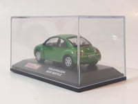 Real-X Volkswagen New Beetle Green 1/72 Scale Die Cast Toy Car Vehicle in Display Case