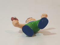 1990s Ping Pong Table Tennis Player 1 3/4" Tall PVC Toy Figure