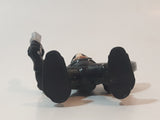 1995 McDonald's Fisher Price Great Adventures Black Knight with Sword and Shield 2 5/8" Tall Plastic Toy Figure