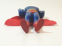 1997 Burger King DC Comics Superman The Animated Series 4" PVC Toy Figure with Cape