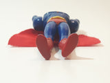1997 Burger King DC Comics Superman The Animated Series 4" PVC Toy Figure with Cape