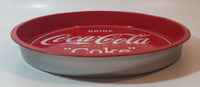 2013 Drink Coca Cola Coke Ask For It Either Way 13" Red Metal Beverage Serving Tray