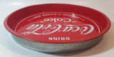 2013 Drink Coca Cola Coke Ask For It Either Way 13" Red Metal Beverage Serving Tray