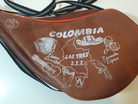 Pablo Escobar Colombia Plato O Plomo Carcel Otto Judicial Medellin 3 Litros Leather Canteen Drinking Bottle