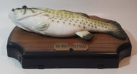 1999 Gemmy Big Mouth Billy Bass Singing Moving Fish On Plaque Novelty Collectible No Adapter Battery Tested Working