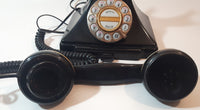 1993 InterTan Model No. T-944 Black Push Button Rotary Style Black Telephone