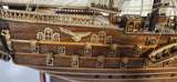 Vintage Napoleon Highly Detailed 36" Long Tall Ship Model