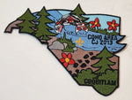 Scouts Canada Coquitlam Coho Area CJ 2013 Fabric Patch Badge