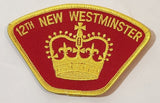 Scouts Canada 12th New Westminster Fabric Patch Badge