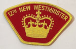 Scouts Canada 12th New Westminster Fabric Patch Badge