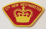 Scouts Canada 12th New Westminster Fabric Patch Badge