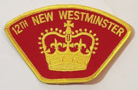 Scouts Canada 12th New Westminster Fabric Patch Badge