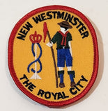 Scouts Canada New Westminster The Royal City Fabric Patch Badge