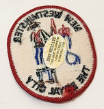 Scouts Canada New Westminster The Royal City Fabric Patch Badge