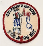 Scouts Canada New Westminster The Royal City Fabric Patch Badge