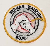 Christian Karate Plus Karate Kenpo Korudo Jujitsu Fabric Patch Badge