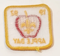 Scouts Canada Apple Day 1992 Fabric Patch Badge