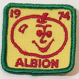 Scouts Canada Apple Day Albion 1974 Fabric Patch Badge