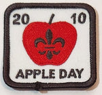 Scouts Canada Apple Day 2010 Fabric Patch Badge