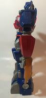 2009 Hasbro Transformers Optimus Prime Talking and Light Up Eyes 11" Tall Toy Action Figure