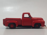 Maisto Superior 1953 Ford Farm Truck with Hay Pull Back Action 1/32 Scale Red Die Cast Toy Car Vehicle Missing Parts