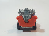 2001 Hot Wheels Hot Seat Orange and Purple Die Cast Toy Car Vehicle