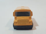 Yatming No. 1502 School Bus Yellow Die Cast Toy Car Vehicle