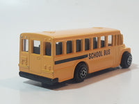 Yatming No. 1502 School Bus Yellow Die Cast Toy Car Vehicle